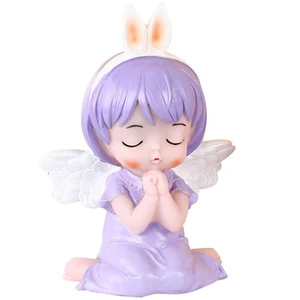Banco de dinero ángel de oración niños pequeños bancos de monedas para adultos cerdito - Imagen 1 de 12