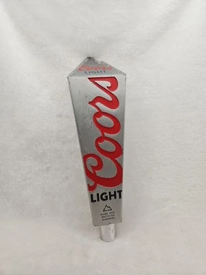 Coors Light Metal Mini 9” Beer Tap Handle Made With Recycled Aluminum Cans - Image 1 of 4