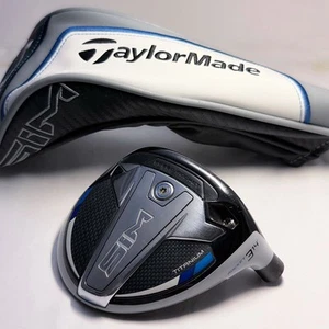sim rocket 3w 14 sim rocket taylormade fairway wood head and cover only #PF67YJ - Picture 1 of 7