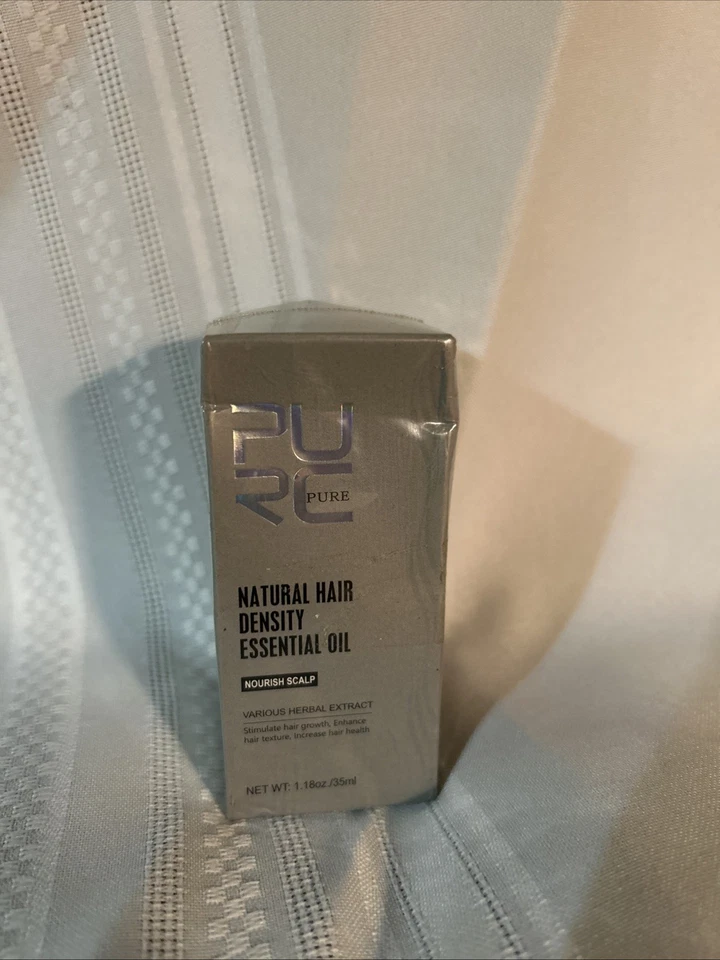 Pure PURC Natural Hair Density Essential Oil Nourish Scalp 1.18 oz, EXP 6/26 New - Image 1 of 1