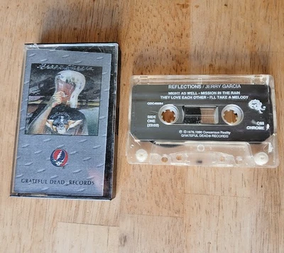 JERRY GARCIA Reflections GRATEFUL DEAD Cassette Missing Inlay Card Foto 1 de 2