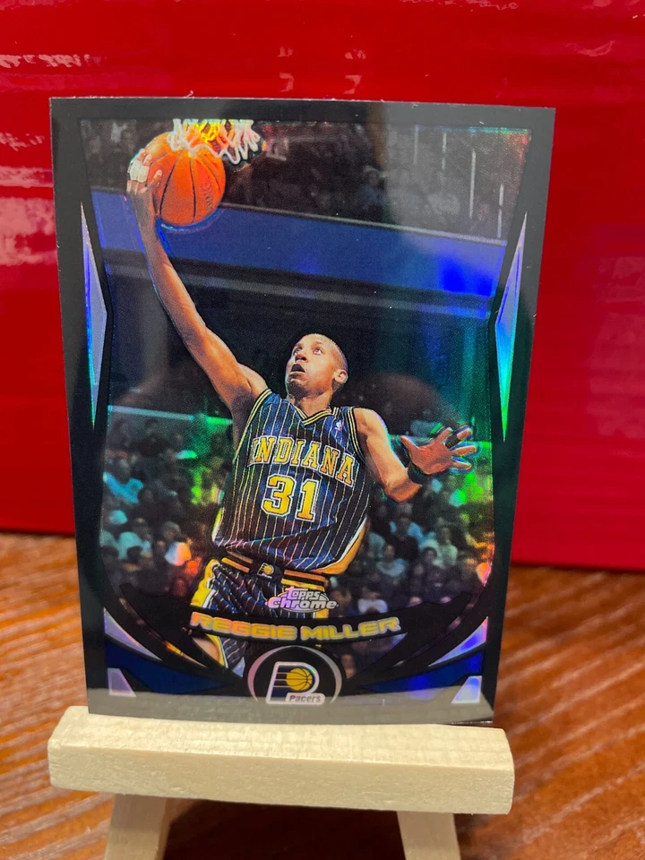 2004-05 Topps Chrome Refractors Black #31 Reggie Miller /500 - Image 1 of 1