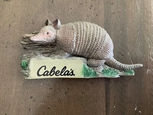 Swibco Cabela's Armadillo Vintage 3D Refrigerator Magnet - Picture 1 of 2