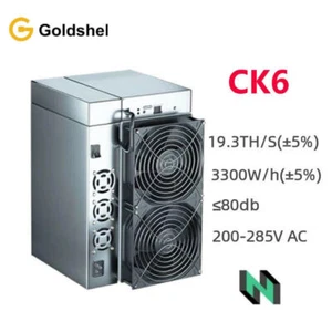 Goldshell CK6 Nervos Miner 19.3 TH/s 3300W ASIC Mining Hardware With PSU - Picture 1 of 7