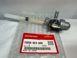 Honda Gas Fuel Valve Petcock ATC250 SX Big Red TRX300 Fourtrax New 16950-HC4-840 - Picture 1 of 6