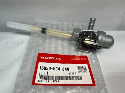 Honda Gas Fuel Valve Petcock ATC250 SX Big Red TRX300 Fourtrax New 16950-HC4-840 - Image 1 of 4