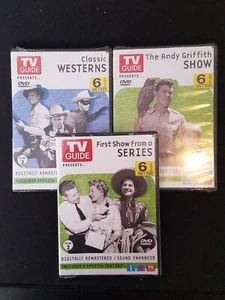 TV Guide Presents Andy Griffith Show, Classic Westerns, First from a Series DVD - Picture 1 of 7