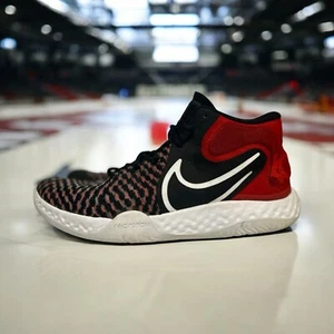 Nike Mens 10 KD Trey 5 VIII Bred Shoes Black University Red Sneakers CK2090-002 - Picture 1 of 16