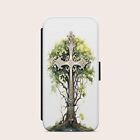 FAITH RELIGION GOD LIFE TREE FLIP WALLET PHONE CASE COVER IPHONE SAMSUNG HUAWEI