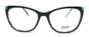 CANDIES - CA0188 001 53/17/140 - BLACK/ TEAL - NEW Authentic WOMEN EYEGLASSES - Picture 1 of 2