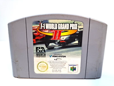 F-1 World Grand Prix II (2) - Nintendo 64 Only The Module - Pal - N64 - Racing - Image 1 of 2