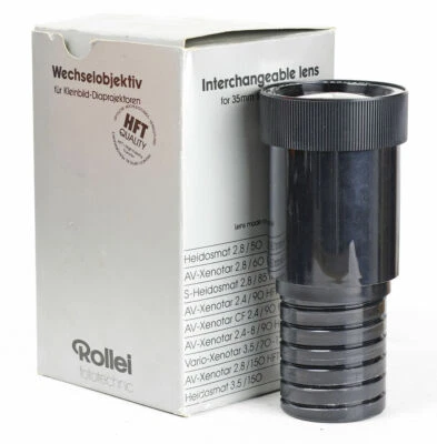 Projector Lens Rollei HFT Heidosmat 3.5/150mm f/3.5 150mm with Box - Image 1 of 4