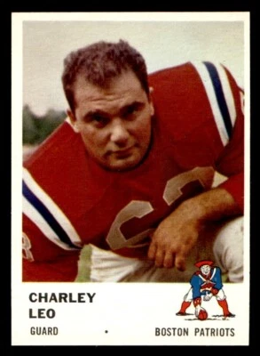 1961 Fleer Football #181 Charley Leo NM/MT - Image 1 of 2