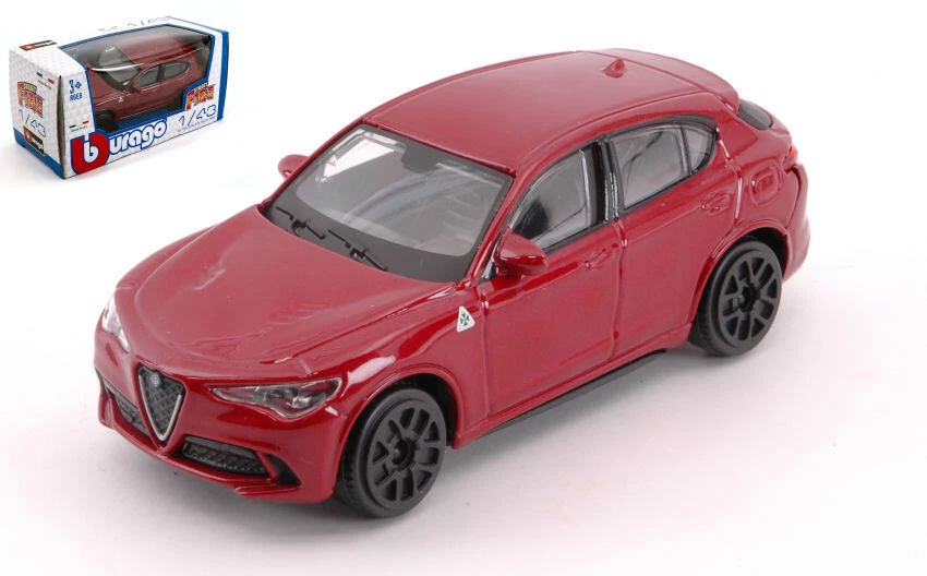 Modellino auto Burago ALFA ROMEO STELVIO modellismo diecast da collezione 1:43 - Immagine 1 di 1