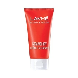 Lakme Strawberry Creme Face Wash - Picture 1 of 7