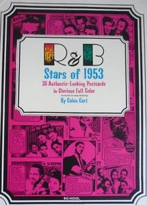 R & B Stars of 1953 postcard book. - Picture 1 of 2