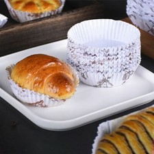 100 pz vassoio di carta per stoviglie a forma di barca rotonda hamburger torta pane strumento da forno -