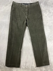 Haggar Hose Herren 36x30 Grün Cord Baumwolle GrandpaCore - Bild 1 von 8