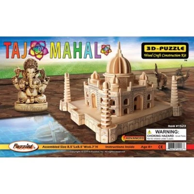 Wooden Taj Mahal 3D Puzzle - Image 1 of 2