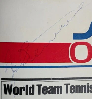 John Newcombe 1974 firmado autografiado Sports Week revista JSA tenis Wimbledon Foto 1 de 4