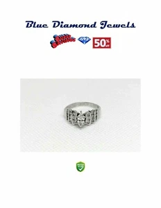💍Diamond Engagement Ring Genuine Natural 14K White Gold Marquise + Round 1ct - Picture 1 of 6