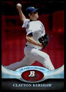 2012 Bowman Platinum Ruby Clayton Kershaw Dodgers #58 *Noles2148* - Picture 1 of 2