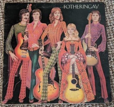 FOTHERINGAY-FOTHERINGAY-ORIGINAL UK ISSUE PINK "i" ISLAND LABEL-ILPS 9125-1970 - Image 1 of 4