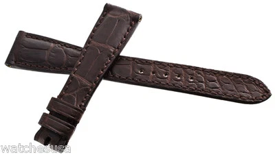 Correa de reloj de cuero marrón genuino Roger Dubuis de 17 mm Foto 1 de 4