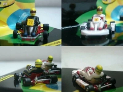 WOW EXTREMADAMENTE RARO Kart Senna Go Kart Set 1982 y 1993 ASC #14 1:43 Minichamps Foto 1 de 2