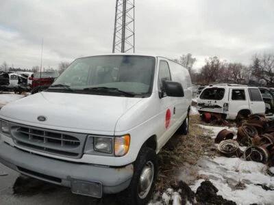 Passenger Front Seat Bucket Vinyl Moveable Fits 97-00 FORD E150 VAN 250543 Foto 1 de 4