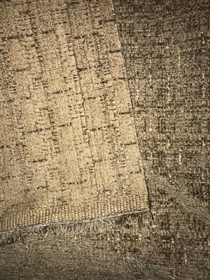 2.6mx1.4m wide of kacki green chenille wool, fire retardant upholstery fabric - Image 1 of 4