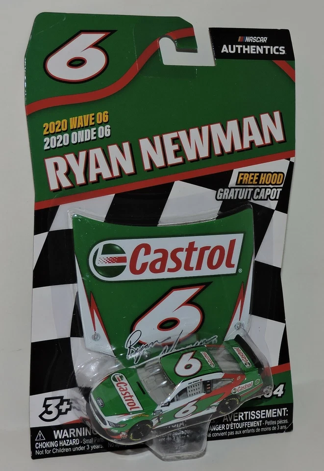 2020 NASCAR Ryan Newman Number 6 Castrol Ford Mustang Diecast 1 64
