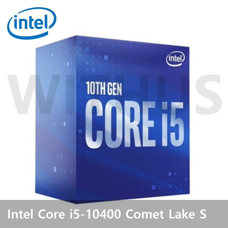 Intel Core i5-10400 Comet Lake S CPU Processor 6 core 12 Threads 65W 2.9GHz 14nm - Image 1 of 1