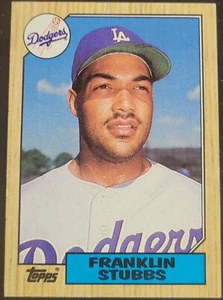 Trading Cards Baseball Franklin Stubbs Dodgers topps 1987 #292 - Picture 1 of 2