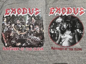 Exodus band 2 sides gray T-shirt Unisex tee All sizes S to 45XL GC3635 - Picture 1 of 3