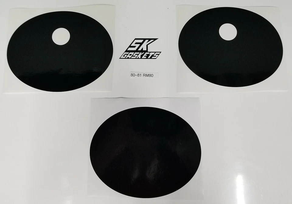 80 81 1980 1981 Suzuki RM 80 RM 80 matrícula fondo calcomanía pegatina Foto 1 de 1