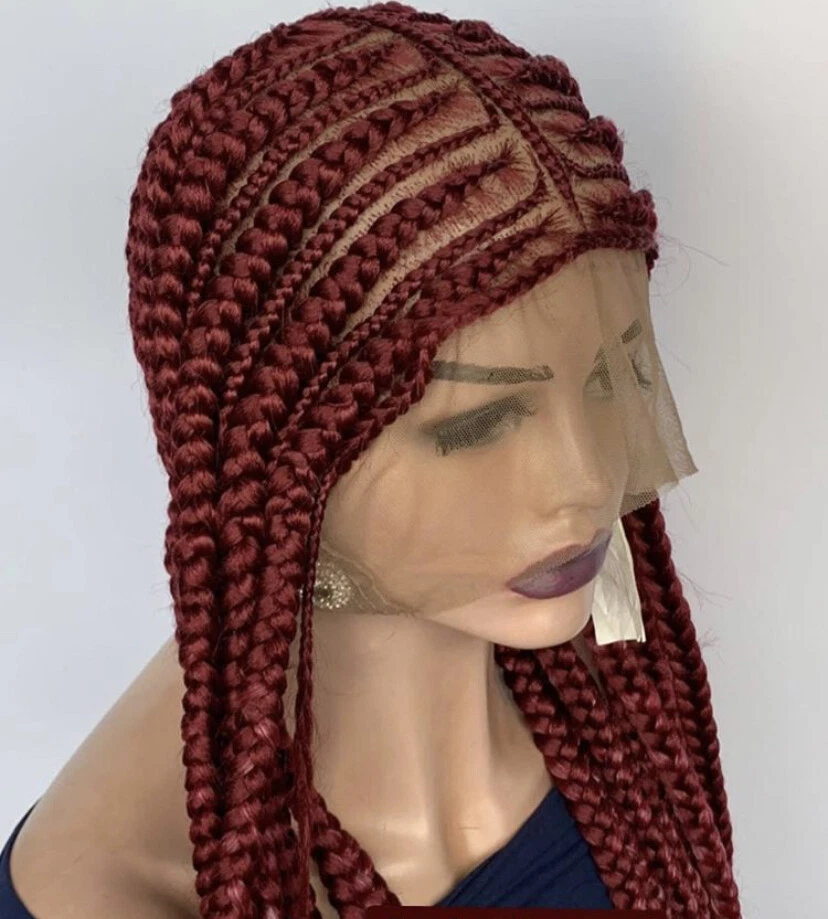 Red Full Lace handmade %%%% - Image 1 of 1