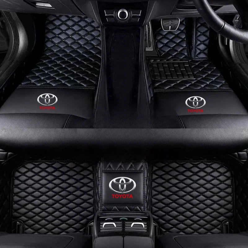 Waterproof For Toyota Corolla Car Floor Mats Auto Custom Liner Carpets Leather - image 1 of 4