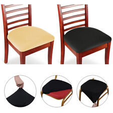 2/4/6 Pcs Spandex Stretch Chair Seat Covers Removable Stretchable Cushion Cover