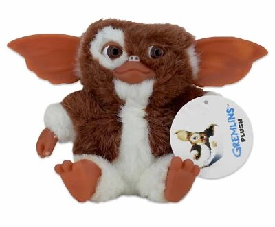 GREMLINS GIZMO 6" PLUSH SOFT TOY NECA BRAND NEW WITH TAGS MOGWAI - Image 1 of 3