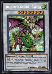Yugioh Dragunity Knight - Barcha HA04-EN059 Secret Rare 1st Ed - VLP - Bild 1 von 2