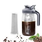 Mason Jars Strainer Cylindrical Coffee Filter Wide Mouth DIY Iced Tea Infuser