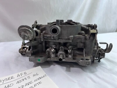 克莱斯勒 AFB 汽化器 1967 年 MOPAR 383 - 440 4299 M6 — 第 1/4 张图片