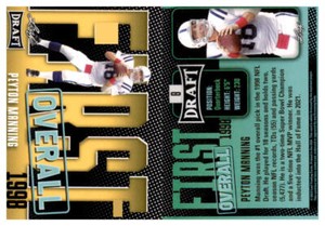 2023 LEAF DRAFT PICK FOOTBALL YELLOW/GOLD - YOU PICK #1 - #100 * FREE SHIP *