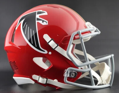 Capacete de futebol americano autêntico THROWBACK ATLANTA FALCONS - Imagem 1 de 4