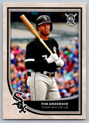 2018 Topps Big League Base # 71 Tim Anderson - Chicago White Sox - Image 1 of 2