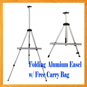 Tripod Display Easel Presentation Exhibition Art Artist Adjustable Aluminum Rack - Picture 1 of 2