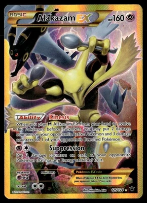 Alakazam EX (Secret) Secret Rare Holo XY - Fates Collide 125/124 NM Pokémon TCG - Image 1 of 2