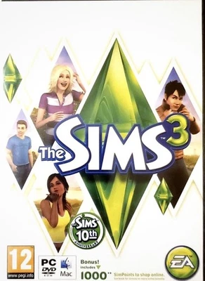 The Sims 3 Windows Mac DVD ROM Role Playing Life Simulation Game Like New - Image 1 of 4