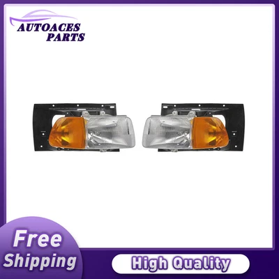 Lámpara de faro Dorman con conjunto de luces de estacionamiento pares laterales para camión Sterling WN Foto 1 de 2